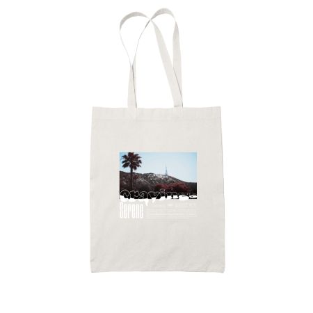 Serene White Tote Bag