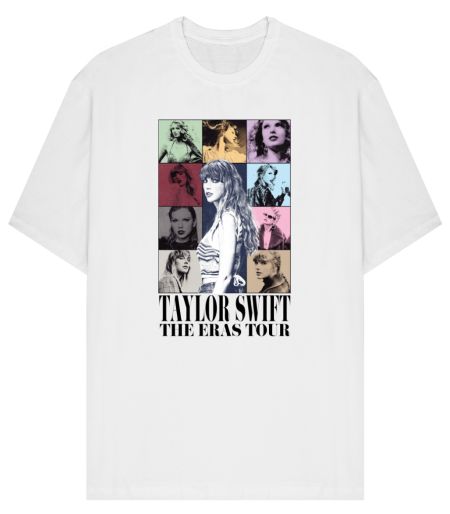 Taylor Swift The Eras Tour White T-Shirt – Taylor Swift Official Store