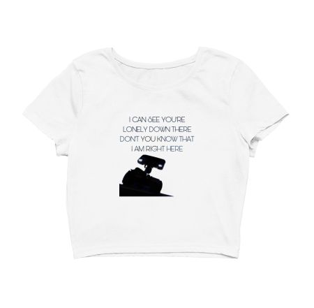 Satellite Harry Styles  Crop Top