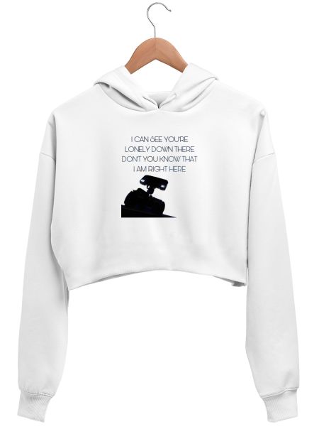 Satellite Harry Styles  Crop Hoodie