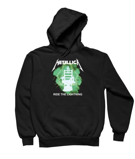 Metallica Ride The Lightning Hoodie Frankly Wearing