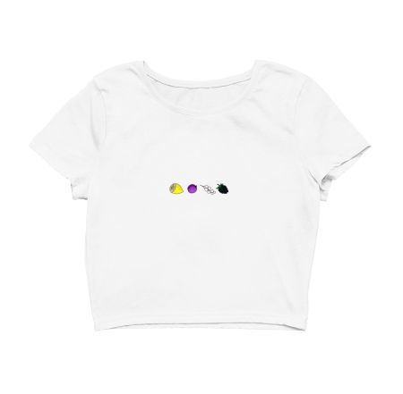 FRUITY NON BINARY Crop Top