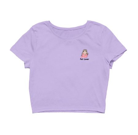 PET LOVER  Crop Top