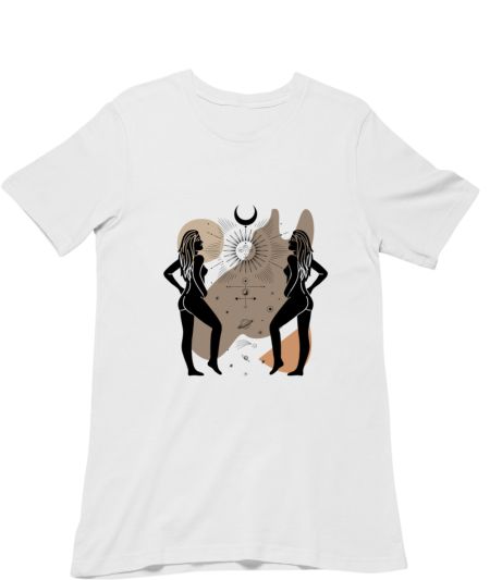 SPIRITUAL MOON PRINT Regular T-Shirt