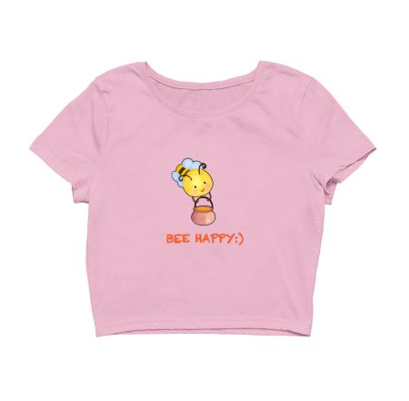 Bee Happy Crop Top