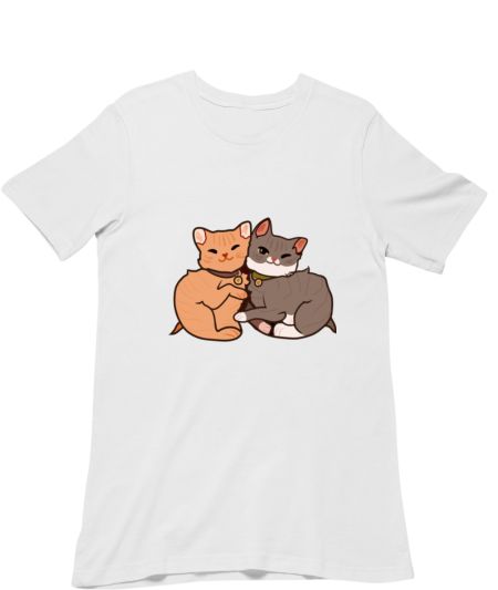 Cat cuddling Classic T-Shirt