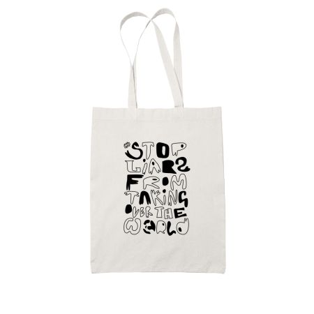 SLFTOTW (Black) Tote Bag