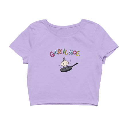 Garlic Hoe Crop Top
