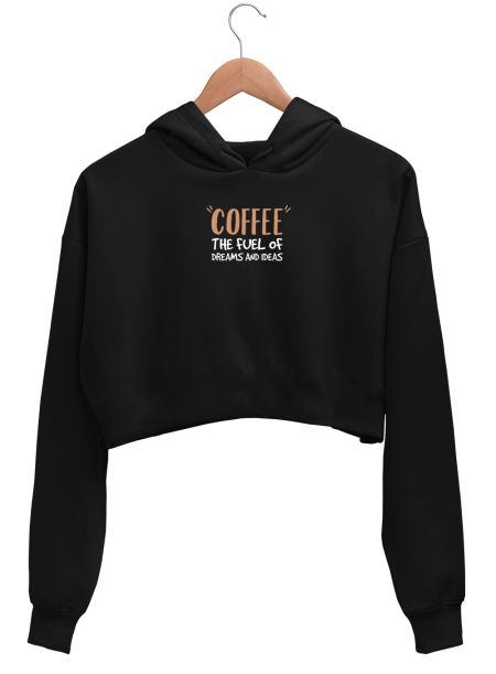 COFFEE Crop Hoodie