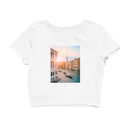 Venice - Travel Series Crop Top