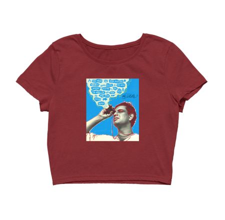 Satyajit Ray Crop Top