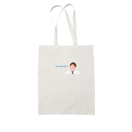 The Office - JIM Not a bad Day White Tote Bag