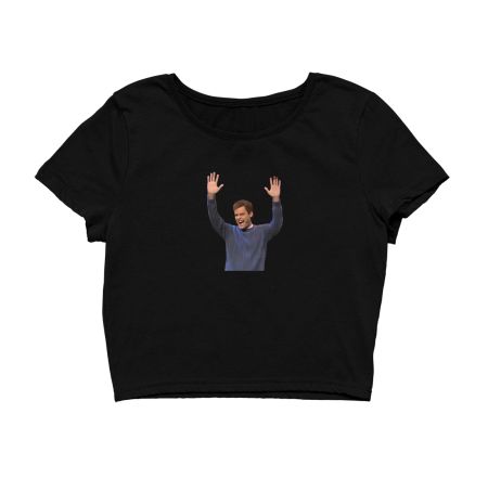 Bill Hader Dancing Meme Crop Top