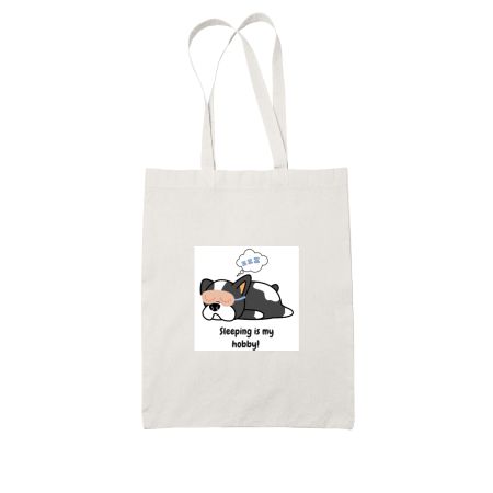 Sleep is my hobby White Tote Bag