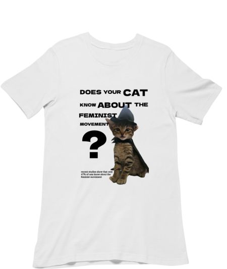 feminist cat Regular T-Shirt
