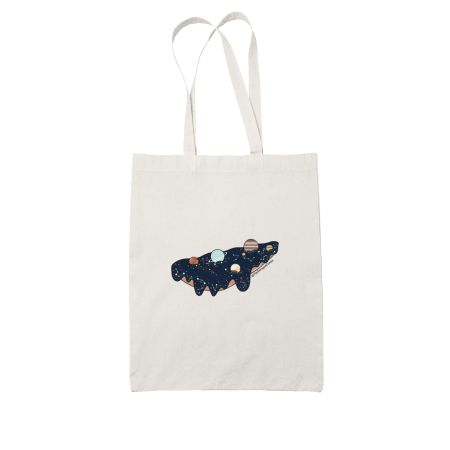 Space Pizza Tote Bag