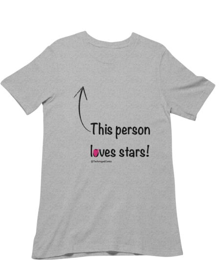 This person loves stars Classic T-Shirt