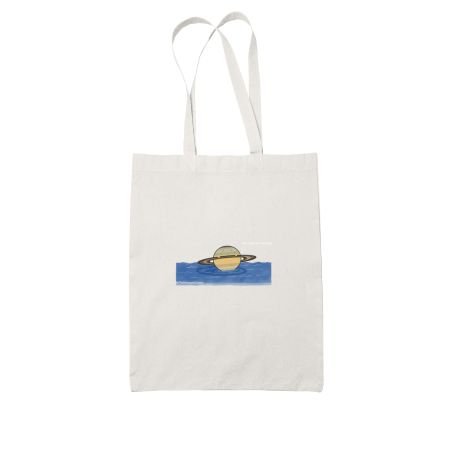 Relaxing Saturn Tote Bag