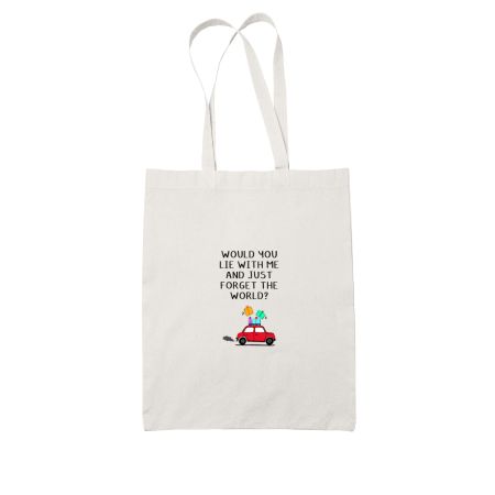 Chasing cars White Tote Bag