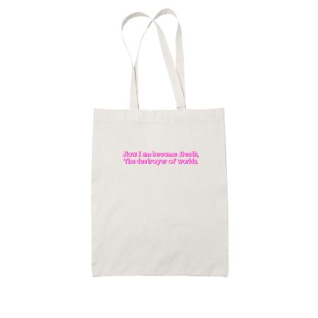 I am become Death White Tote Bag