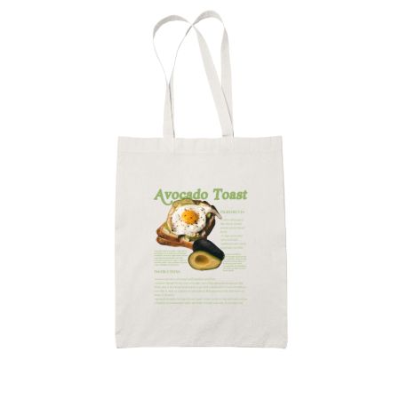 avocado toast White Tote Bag