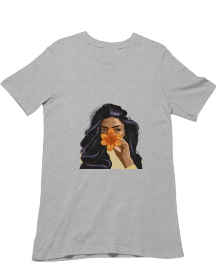 Girl face Regular T-Shirt