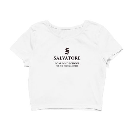 Salvatore Boarding School Crop Top