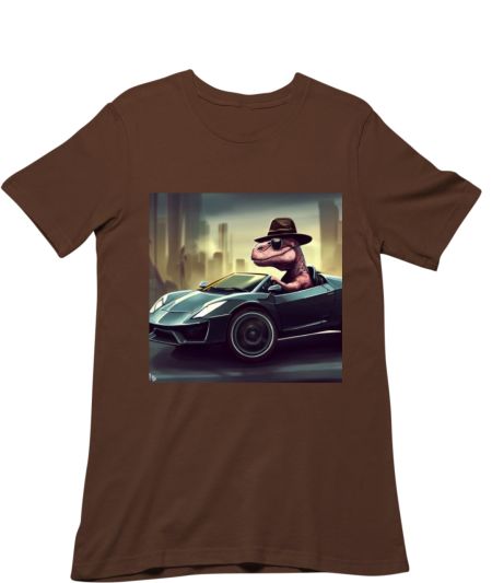 driving dinosaur Classic T-Shirt