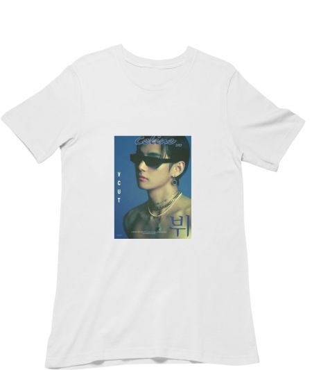 v / kim taehyung celine cut Regular T-Shirt