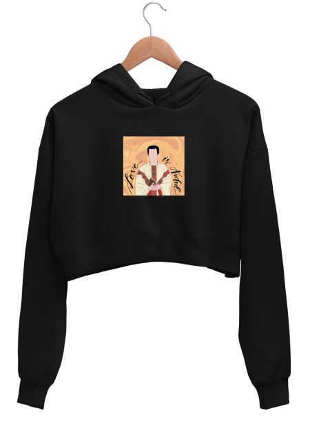 Love is awful- Fleabag  Crop Hoodie