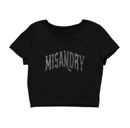 MISANDRY Crop Top