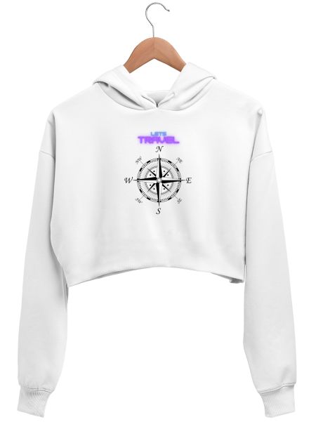 Travel Crop Hoodie