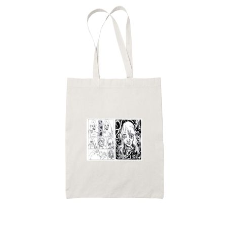 sketchbook spread White Tote Bag