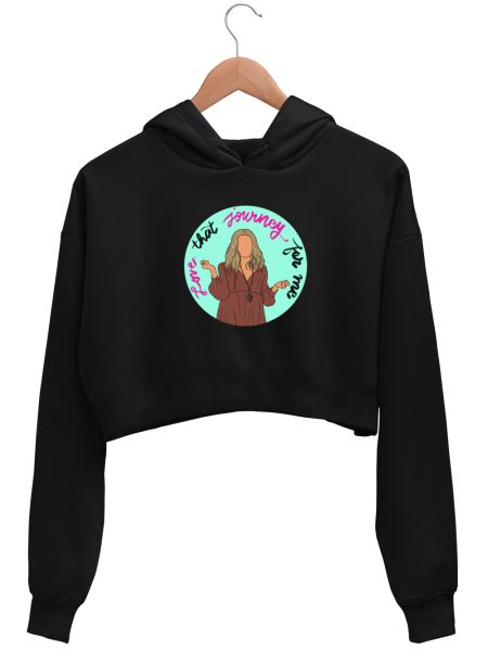 Alexis Rose Crop Hoodie