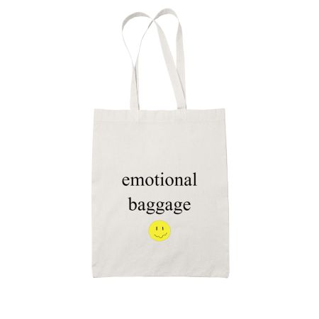 emotional baggage White Tote Bag