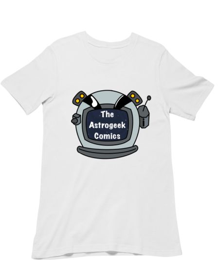 The Astrogeek Comics Logo Classic T-Shirt