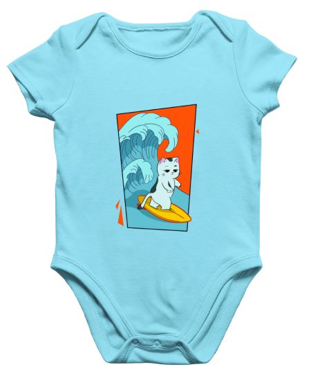 Surf's Up, Cool Cat! Onesie