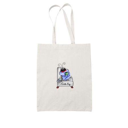 Cuddle Bug White Tote Bag