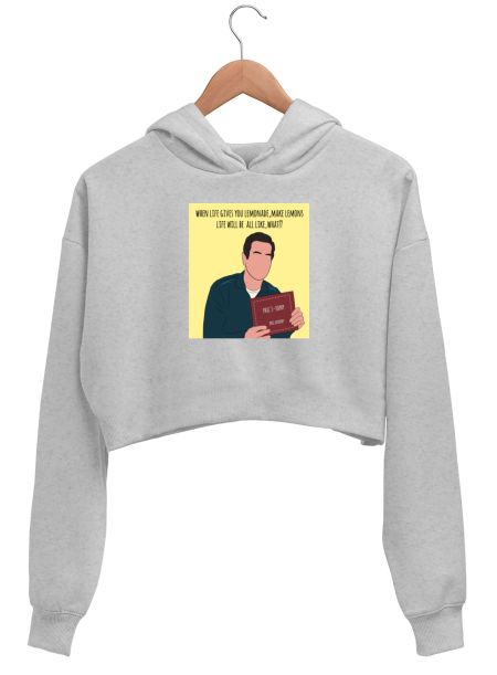 Modern family Phil Dunphy Crop Hoodie