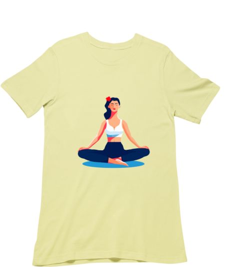 Yoga Girl Regular T-Shirt