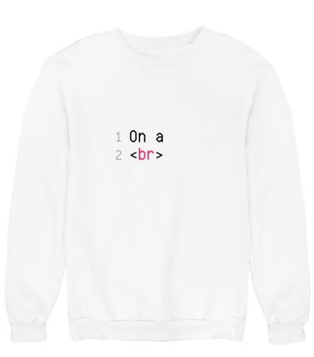 On a break Sweatshirt