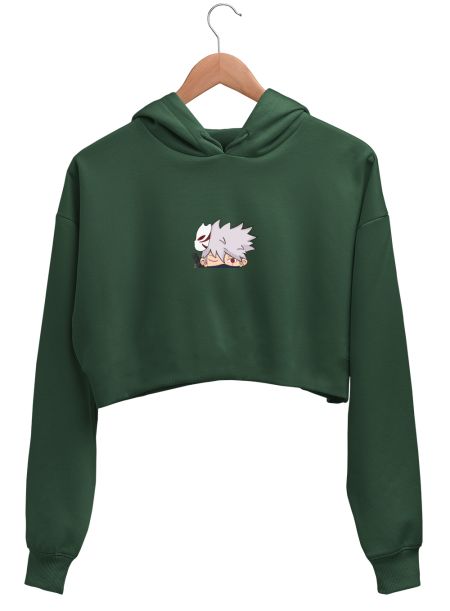Kakashi Anbu by ACU Crop Hoodie