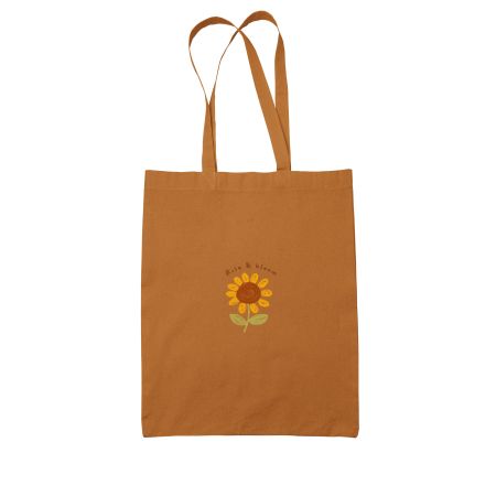 Rise and Bloom Colored Tote Bag