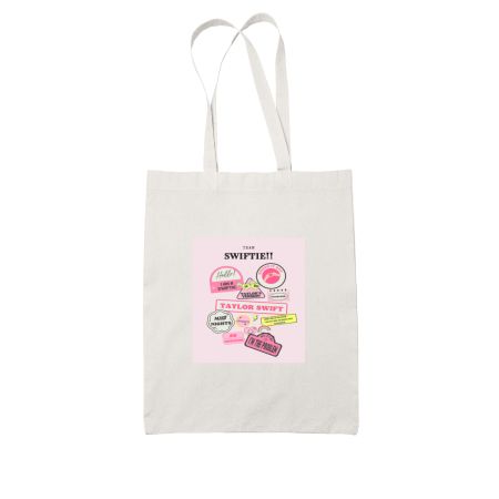 Swiftie Fans White Tote Bag