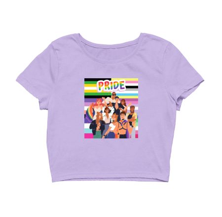 Pride ally Crop Top