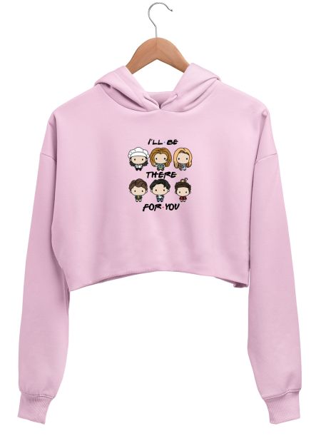 F. R. I. E. N. D. S Crop Hoodie