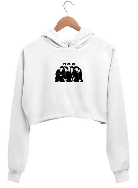 Butter - BTS Crop Hoodie