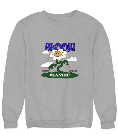 retro plant sayings Sweatshirt