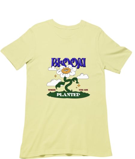 retro plant sayings Regular T-Shirt