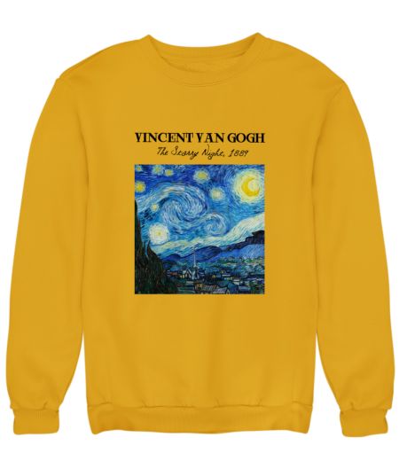 The Starry night by VV Gogh Sweatshirt